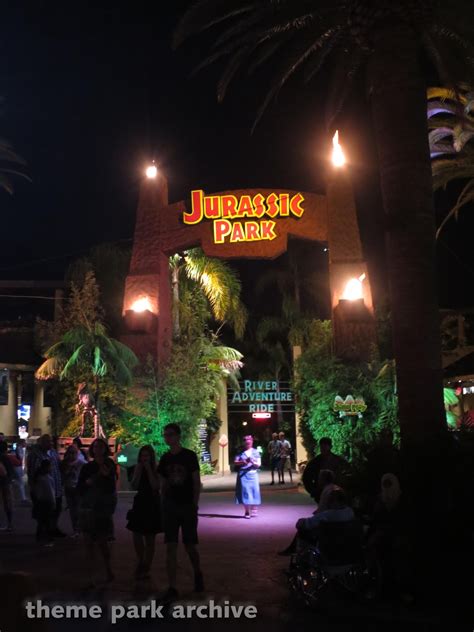 Jurassic Park The Ride At Universal Studios Hollywood