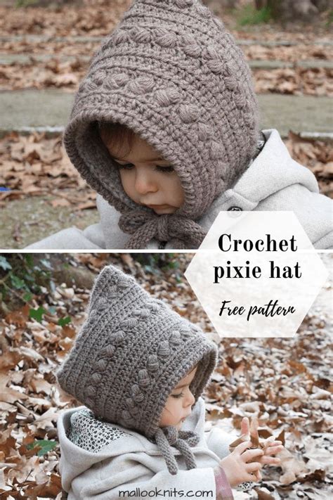 Crochet pixie hat free pattern - mallooknits.com Free crochet patterns