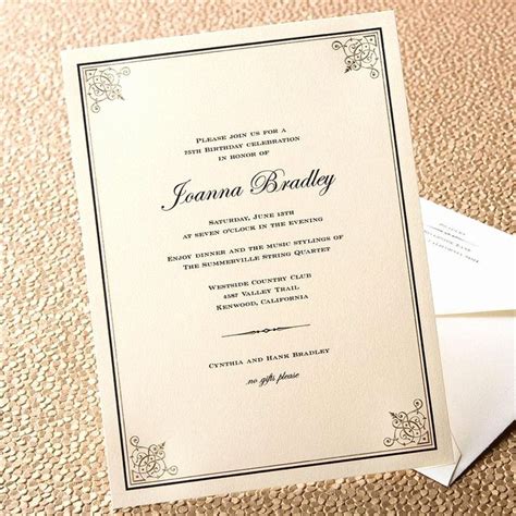 Formal Dinner Invitation Wording New Etiquette A Perfectly Proper