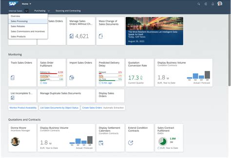 SAP Fiori Launchpad My Home SAP Fiori For Web Design Guidelines