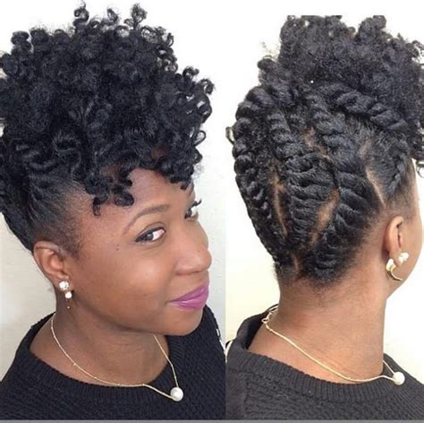 Twist Updotwist Out Combo Natural Hair Styles Beautiful Natural