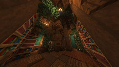 Interior Steampunk Fantasy Observatory Minecraft Map