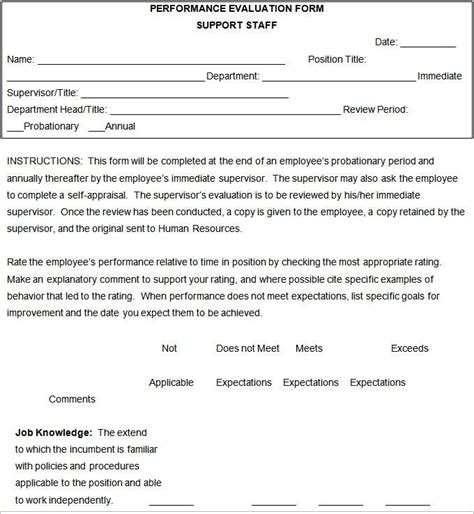 Here are some examples of positive employee actions. 11+ Sample Performance Review Templates - PDF, DOC, Google ...