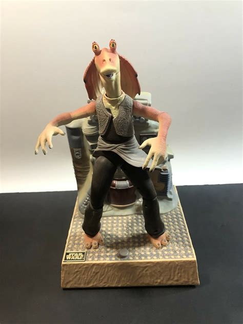 Star Wars Episode 1 Dancing Jar Jar Binks 1999 Thinking Toy Etsy