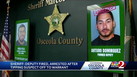 Sheriff Osceola Deputy Aided Suspect Accused Of Unlawful Sexual Activity With Minor