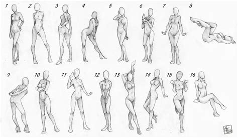 See more ideas about drawing poses, anime poses reference, art poses. Female Anime Body Poses for Drawing | Рисовать, Наброски, Уроки рисования