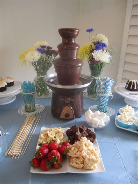 Chocolate Fountain I Encountered My First Chocolate Fountain Today
