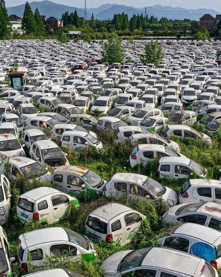 Así Son Los Cementerios De Coches Eléctricos En China Que Muestran Su