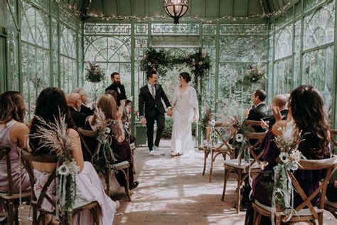 Luscious Denver Botanical Garden Wedding Ślubne Inspiracje