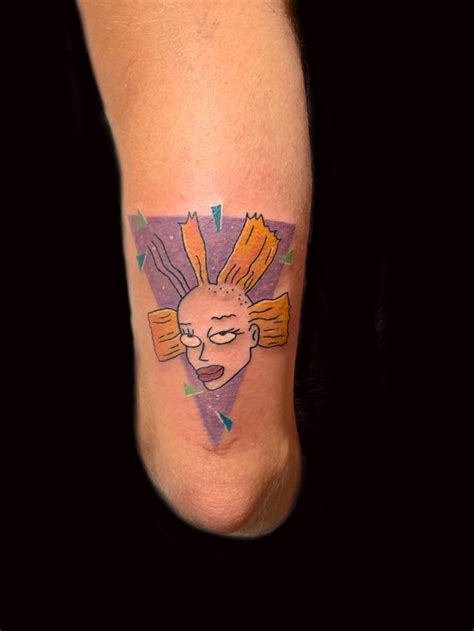 Angelica schemes to get candy from the babies by pretending that her doll cynthia had been kidlapped. Cynthia Rugrats tattoo