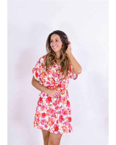 Elina Dress Big Flower