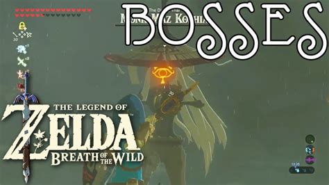 zelda breath of the wild the champions ballad dlc all bosses and ending youtube