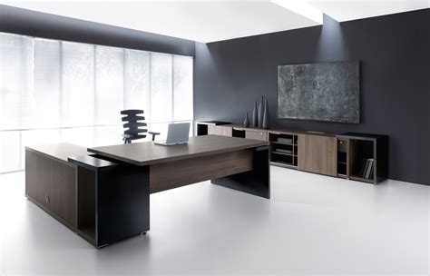 Shop wayfair for all the best executive modern & contemporary desks. Ultra Modern Executive Black Desk - Ambience Doré