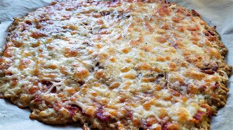 Low Carb Thunfischboden Pizza Rezept Fitary Rezepte