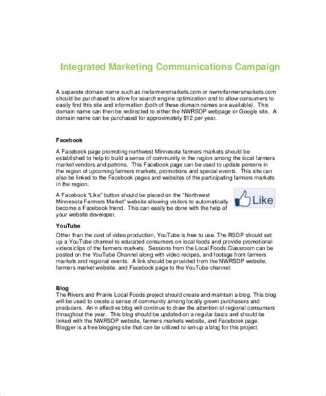 Communication Campaign Template