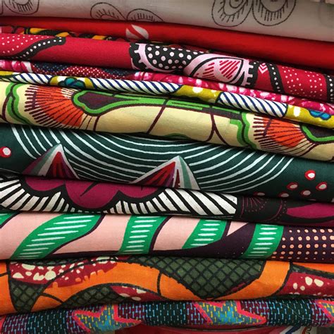 Ankara Fabric African Textiles Patterns Photo