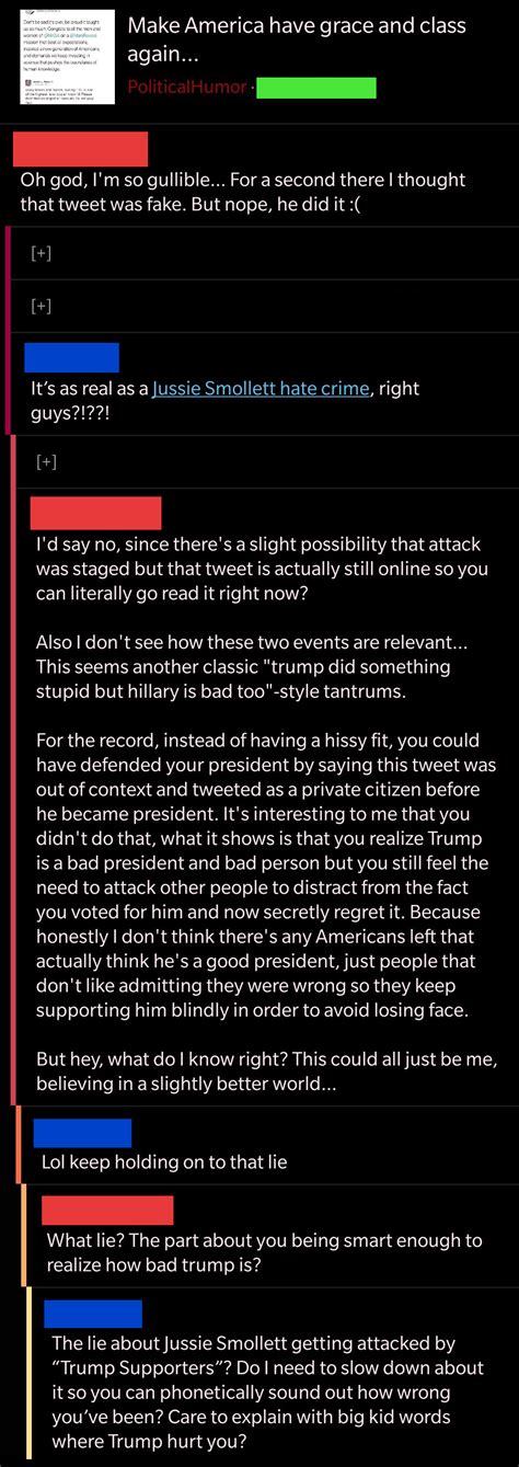 On A Thread About A Trump Tweet Brings Completely Irrelevant Story