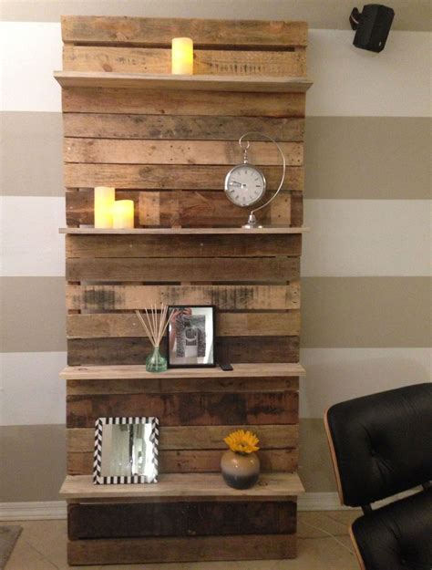 Pallet Shelving This Is A Great Idea That Allows A Lot Of Space For