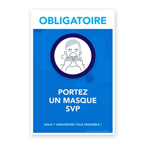 Also, find more png clipart about connection clipart,badge clipart,usa clipart. Affiche «Masque obligatoire» - Optimum Graphiques Optimum ...