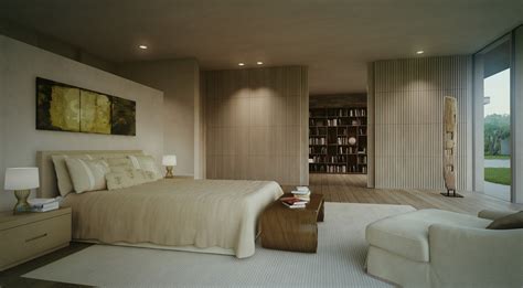 Contemporary nightstands for contemporary bedrooms. Single Story Modern Cottage in Israel
