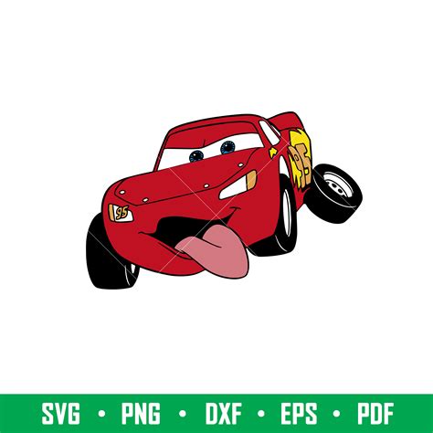 Lightning Mcqueen Cars Svg Mcqueen Car Svg Car Svg Disney Inspire Uplift