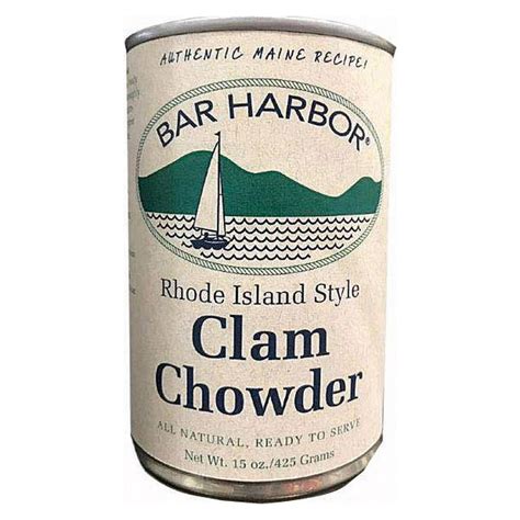 Bar Harbor Clam Chowder Rhode Island Style Case Of 6 15 Oz
