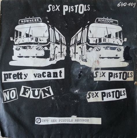 Sex Pistols Pretty Vacant Ba 105 Code Vinyl Discogs