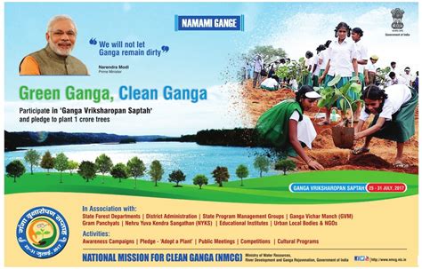 national mission for clean ganga green ganga ad by governement of india advert gallery