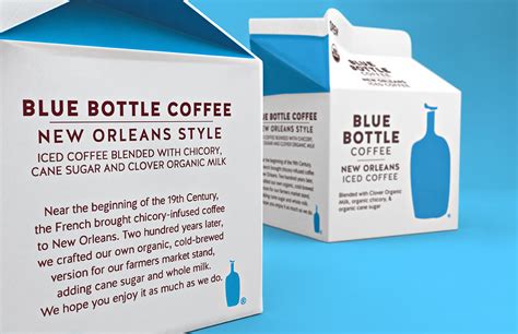 Blue Bottle Coffee On Packaging Of The World Creative Package Design