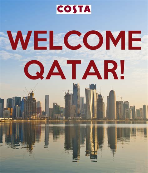Welcome Qatar Poster Elfisthunter Keep Calm O Matic
