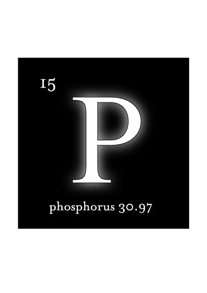 Phosphorus Is A Nonmetallic Chemical Element With Symbol P And The