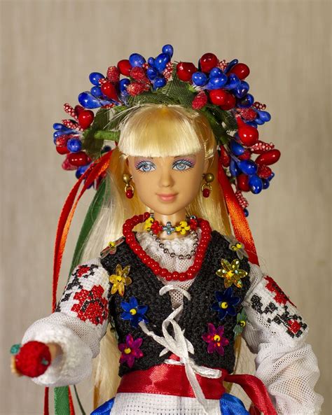 Ukrainian Doll Lemko Bride Etsy Bride Dolls Ukrainian Brides Barbie Bride