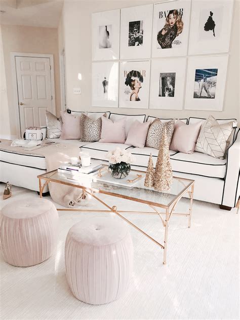 Chanel And Glam Inspired Living Room Makeover Jadore Lexie Couture