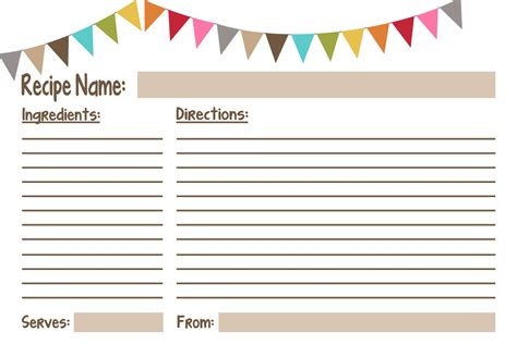 You'll be amazed at what you can create — no design skills required. Recipe Cards {free printables} - GeminiRed Creations