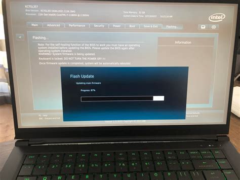 Re Intel® Nuc X15 Laptop Kit Lapkc71f Bios Boot Is Slow Intel