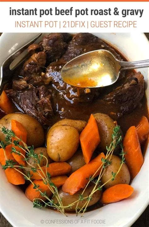 Cook on high pressure for 35 minutes. Instant Pot Beef Roast With Potatoes & Carrots | Recipe | Instant pot dinner recipes, Pot roast ...