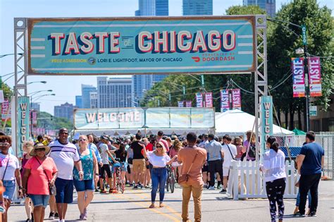 Chicago S Largest Outdoor Food Festival Taste Of Chicago