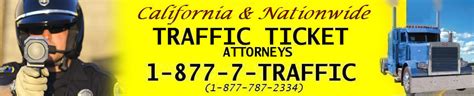Nationwide And California Traffic Ticket Attorney Speeding Violation