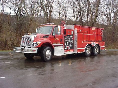 Pumpertanker New Fire Truck Delivery New England Fire Equipment