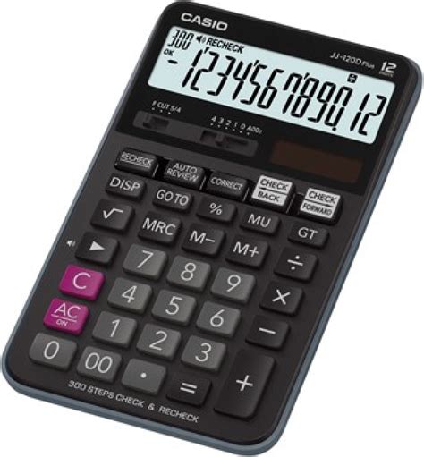 Casio Jj 120d Plus Basic Calculator Basic