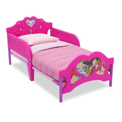 We would like to stress that all toddler beds come without pillows, sheets, and mattresses. Disney Disney Princess 3D Toddler Bed - Baby - Toddler ...