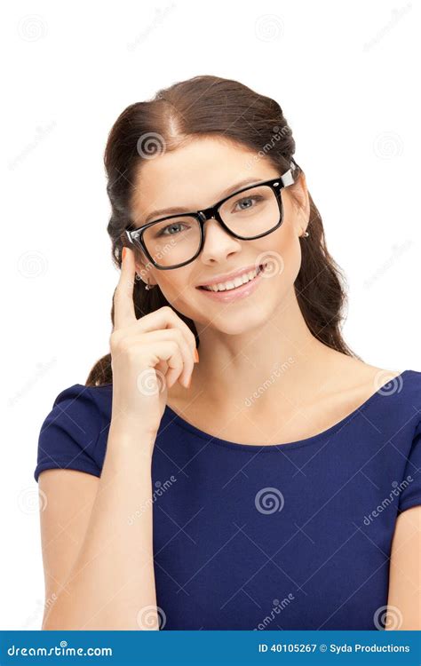 Happy And Smiling Woman Stock Image Image Of Education 40105267