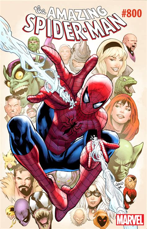 Were Celebrating ‘amazing Spider Man 800 With Variant Covers