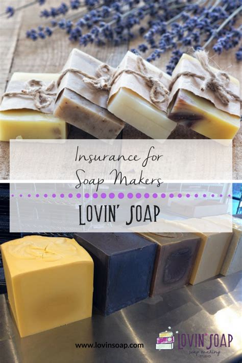 There are two different insurance. Insurance for Soapmakers - Lovin Soap Studio