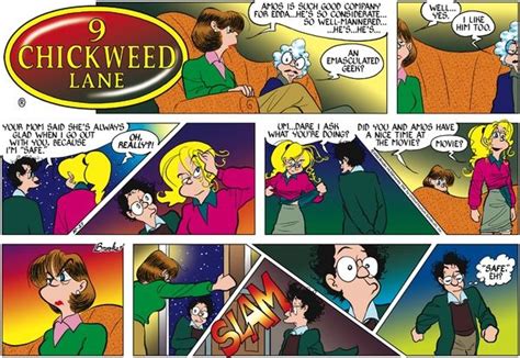 9 Chickweed Lane Chickweed Comic Book Cover Comic Strips