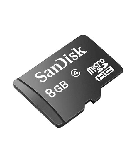 Get the best deals on microsd mobile phone memory cards. Sandisk 8GB Micro SD Memory Card - Buy Sandisk 8GB Memory Card Online on Snapdeal