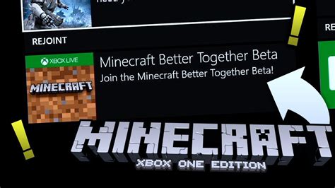 Avoir La BÊta Better Together Minecraft Xbox One Youtube