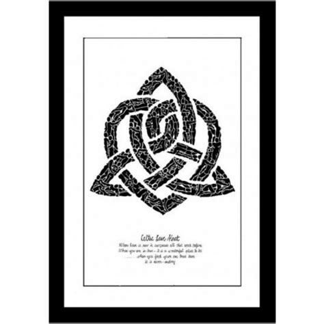 Anna Nielsen Celtic Love Knot Framed Kilkenny Shop Celtic Love Knot