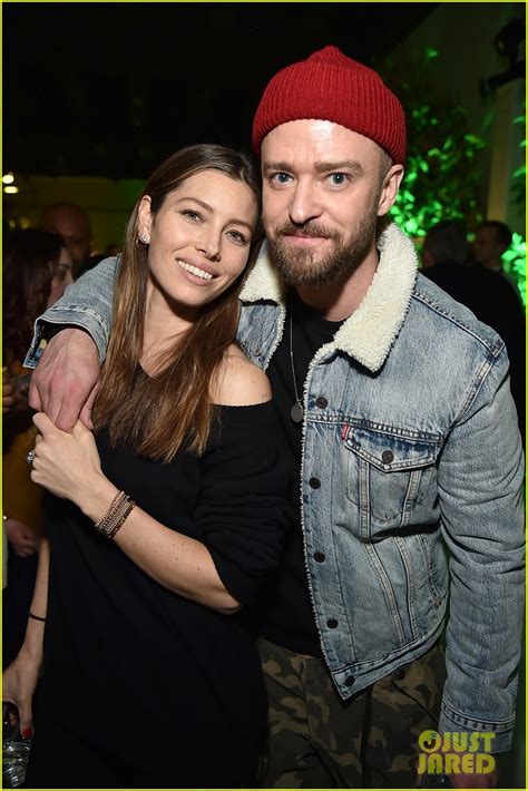 Justin Timberlake Gets Support From Wife Jessica Biel More At Man Of The Woods Nyc Listening