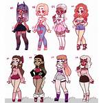 Outfits Drawing Drawings Deviantart Adoptables Character Open